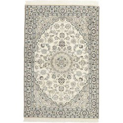 tappeto persia nain fine con seta cm 115x178