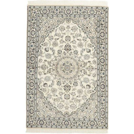 tappeto persia nain fine con seta cm 115x178