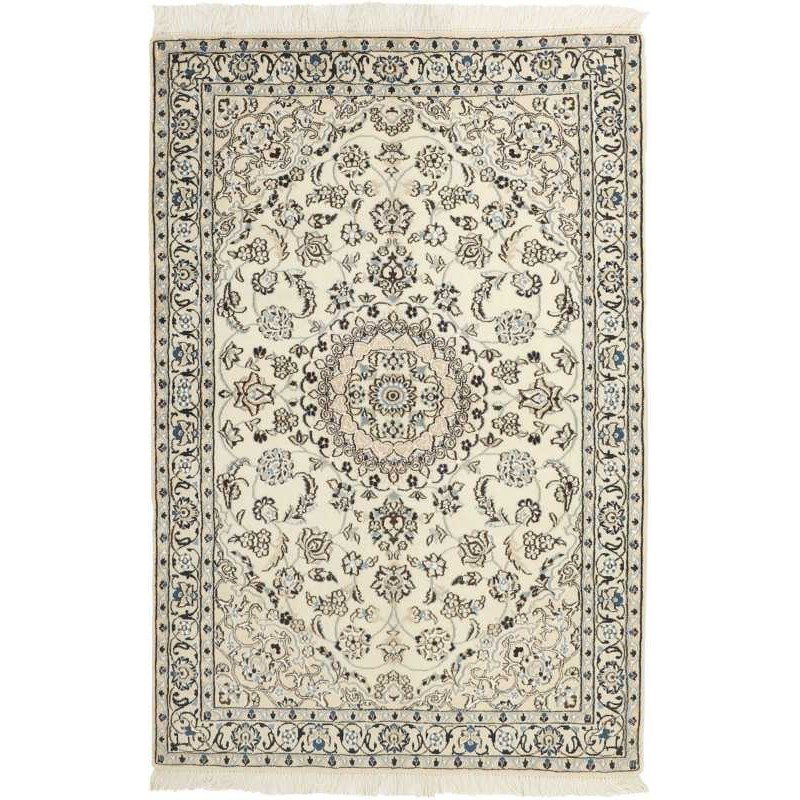 tappeto persia nain fine con seta cm 117x175