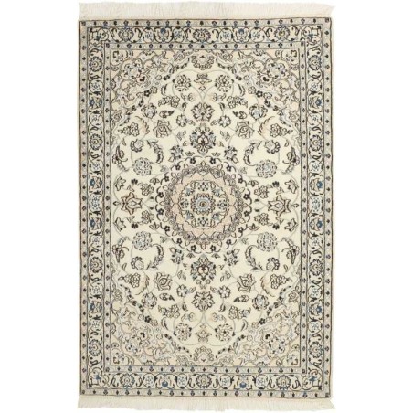 tappeto persia nain fine con seta cm 117x175