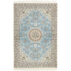 tappeto persia nain fine con seta cm 115x173