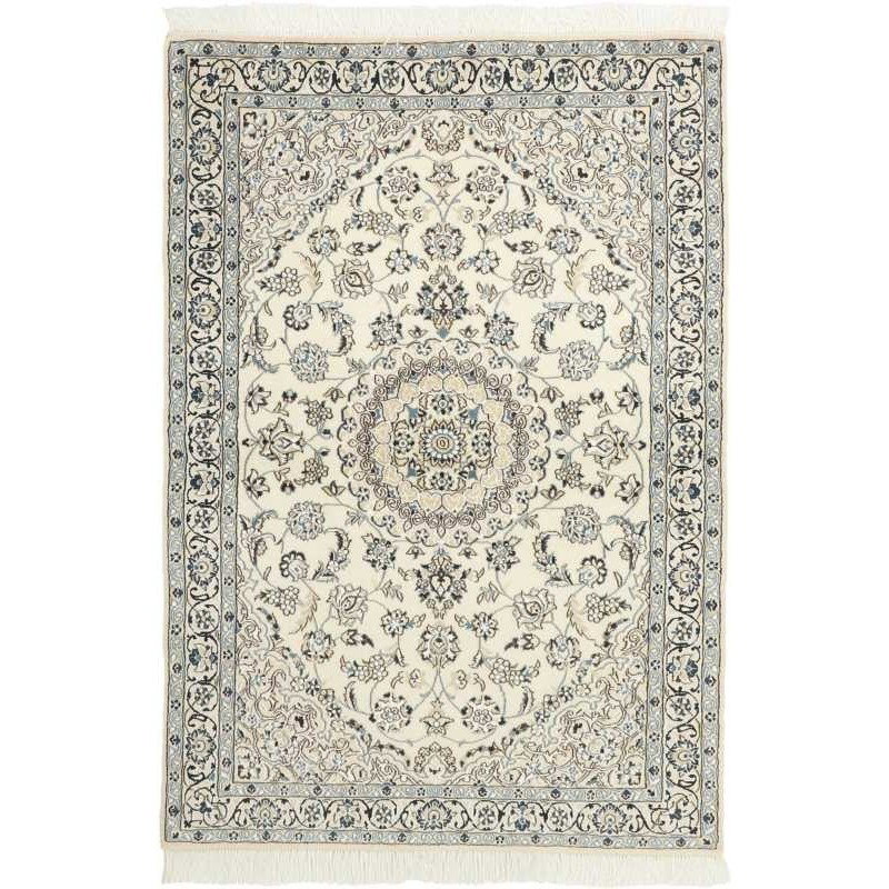 tappeto persia nain fine con seta cm 119x175