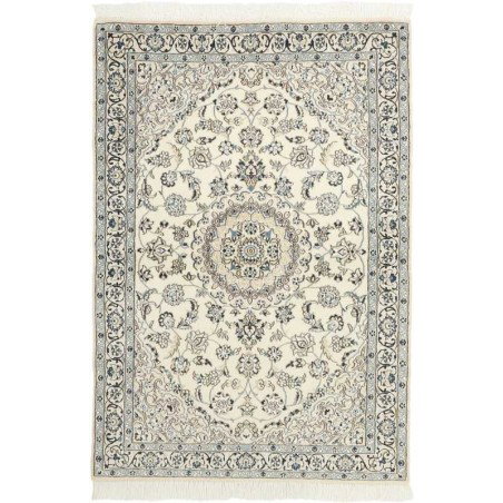 tappeto persia nain fine con seta cm 119x175