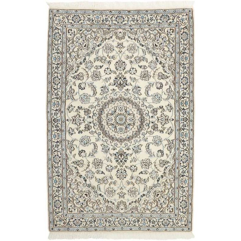 tappeto persia nain fine con seta cm 118x184