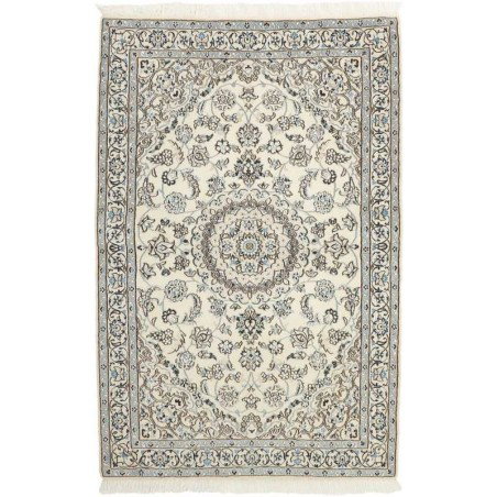 tappeto persia nain fine con seta cm 118x184