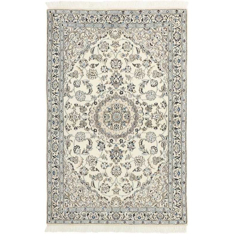 tappeto persia nain fine con seta cm 113x175