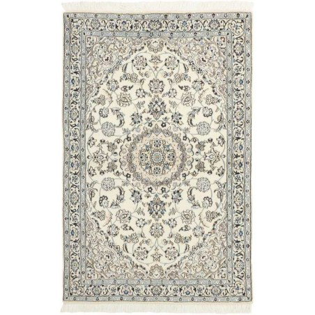 tappeto persia nain fine con seta cm 113x175