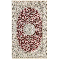 tappeto persia nain fine con seta cm 154x256