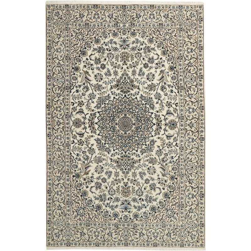 tappeto persia nain fine con seta cm 160x244