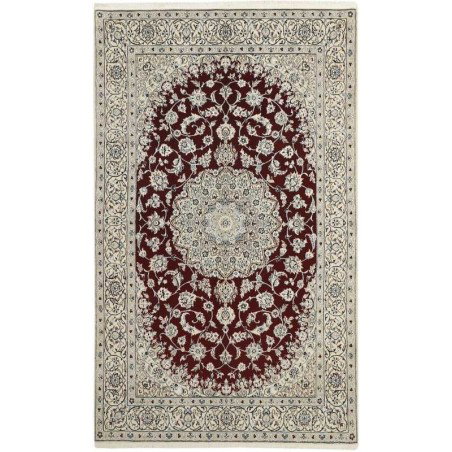tappeto persia nain fine con seta cm 149x249
