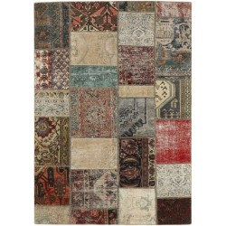 tappeto persia vintage patchwork cm 142x201