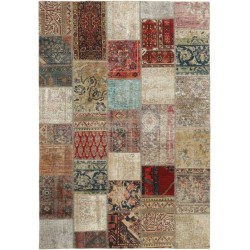 tappeto persia vintage patchwork cm 167x242
