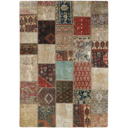 tappeto persia vintage patchwork cm 167x238