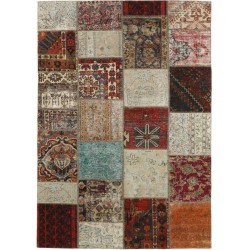 tappeto persia vintage patchwork cm 167x237