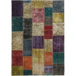 tappeto persia vintage patchwork cm 168x240