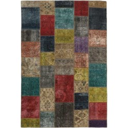 tappeto persia vintage patchwork cm 166x238