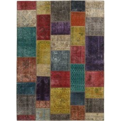 tappeto persia vintage patchwork cm 169x241