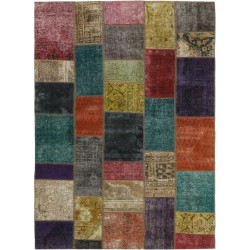tappeto persia vintage patchwork cm 168x240
