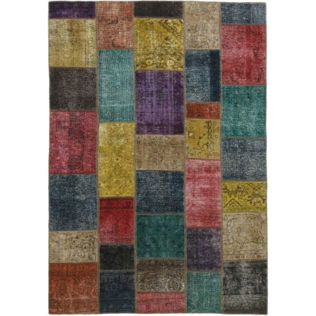 tappeto persia vintage patchwork cm 165x240