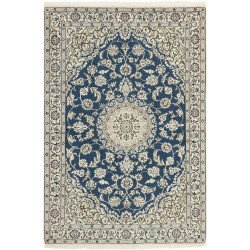 tappeto persia nain fine con seta cm 120x178