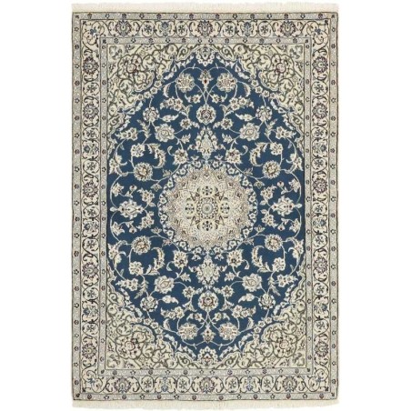 tappeto persia nain fine con seta cm 120x178