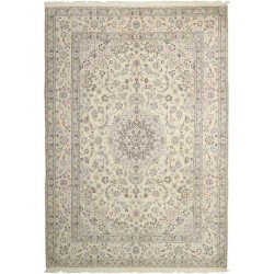 tappeto persia nain fine con seta cm 255x356