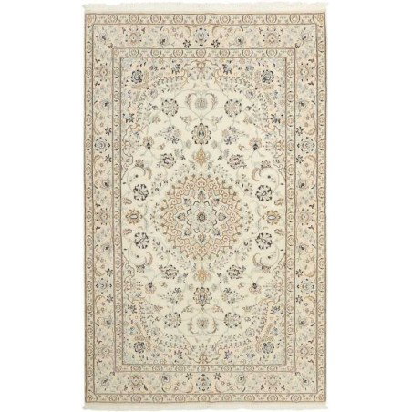 tappeto persia nain fine con seta cm 157x254