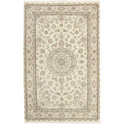 tappeto persia nain fine con seta cm 158x247