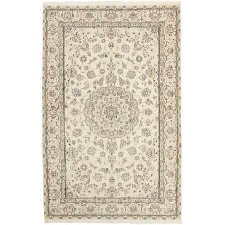 tappeto persia nain fine con seta cm 158x247