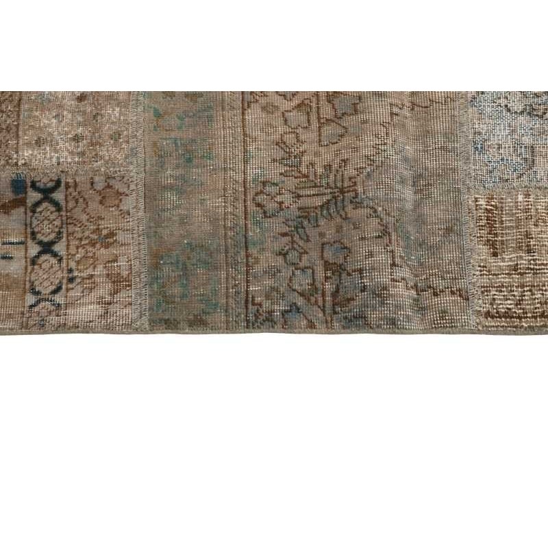 106083 tappeto persia vintage patchwork cm.253x302