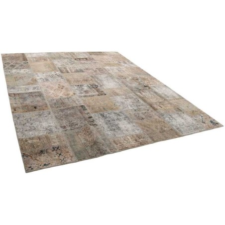 106083 tappeto persia vintage patchwork cm 253x302