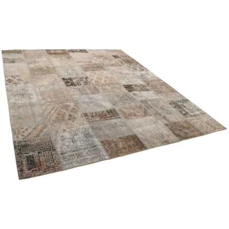 106084 tappeto persia vintage patchwork cm 253x303