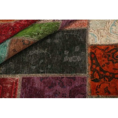 106091 tappeto persia vintage patchwork cm.254x300