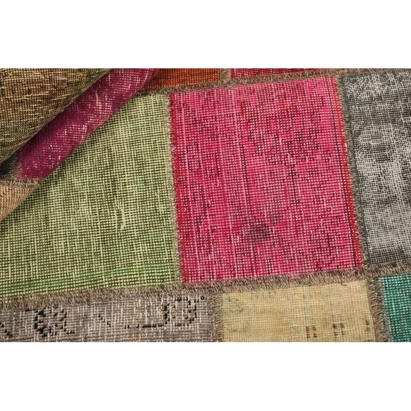 106092 tappeto persia vintage patchwork cm.253x300
