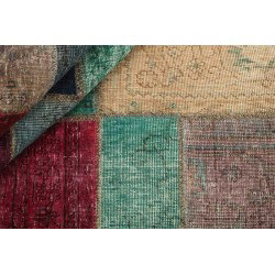 tappeto persia vintage patchwork cm 252x300 2