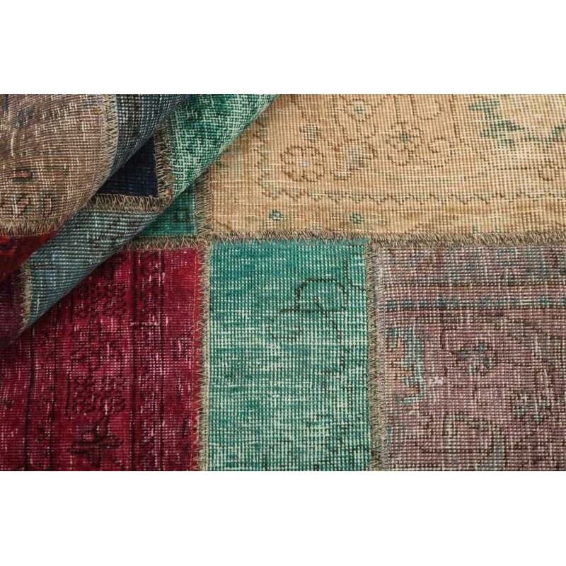 106093 tappeto persia vintage patchwork cm.252x300