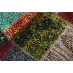 tappeto persia vintage patchwork cm 82x200 2