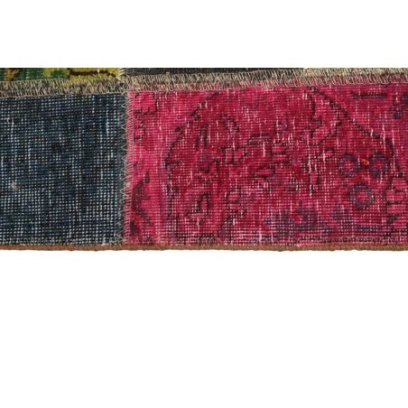 106112 tappeto persia vintage patchwork cm.80x200