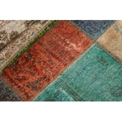 tappeto persia vintage patchwork cm 81x200 2