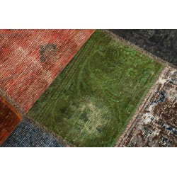 tappeto persia vintage patchwork cm 82x200 2