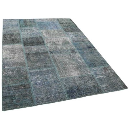 106132 tappeto persia vintage patchwork cm 140x200