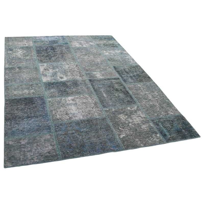 106134 tappeto persia vintage patchwork cm 141x200