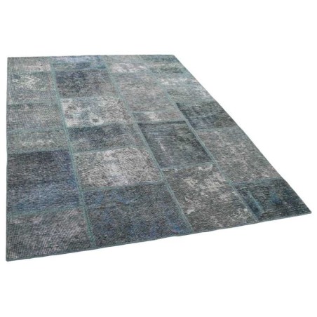 106134 tappeto persia vintage patchwork cm 141x200