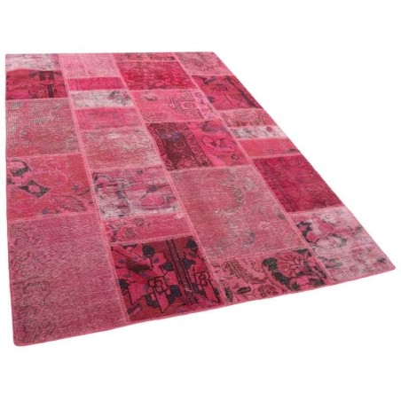 106135 tappeto persia vintage patchwork cm 142x200