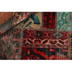 tappeto persia vintage patchwork cm 141x200 2