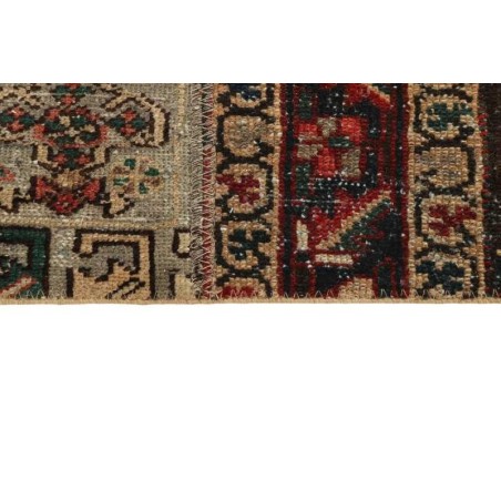 106148 tappeto persia vintage patchwork cm.142x201