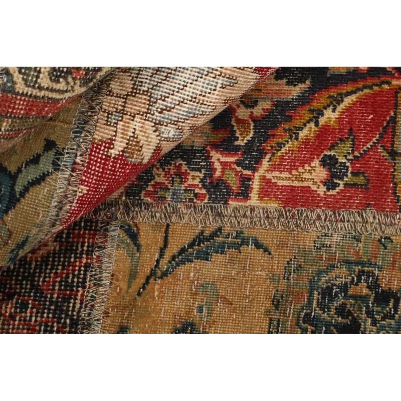 106153 tappeto persia vintage patchwork cm.140x200