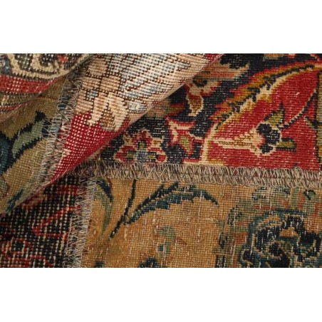 106153 tappeto persia vintage patchwork cm.140x200