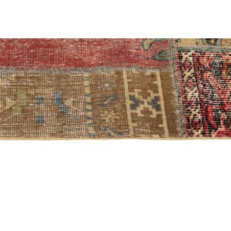 106156 tappeto persia vintage patchwork cm.141x201