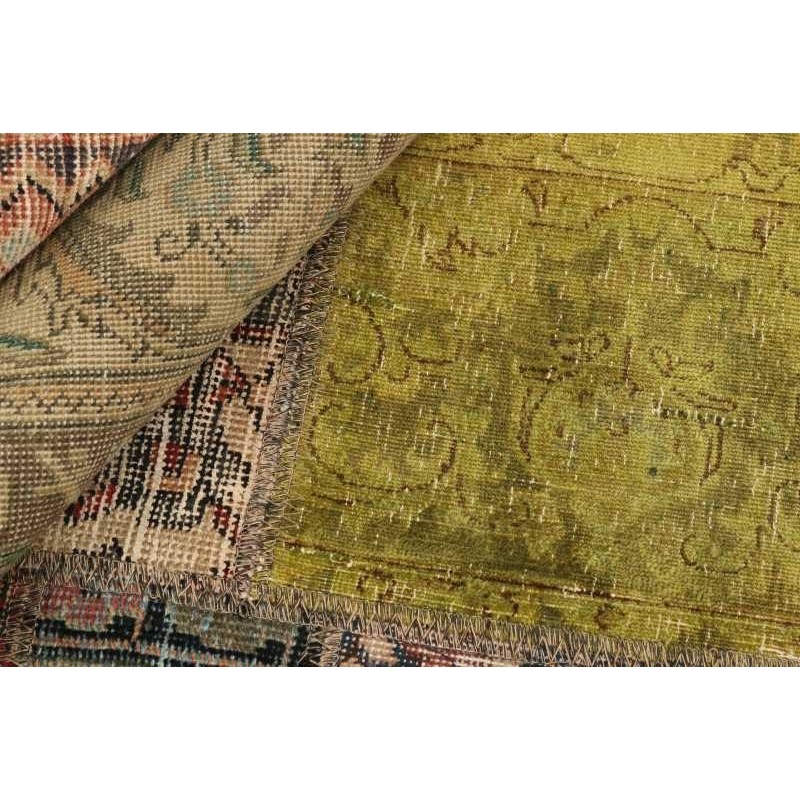 106161 tappeto persia vintage patchwork cm.142x203